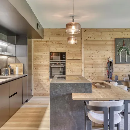 Au Coeur De Avec Jardin Privatif Apartmán Megève